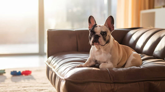 French bulldog sitting