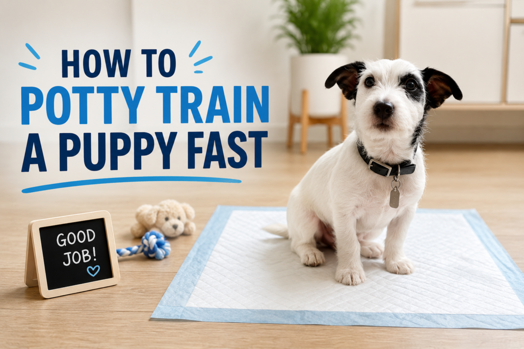 how to potty train a puppy