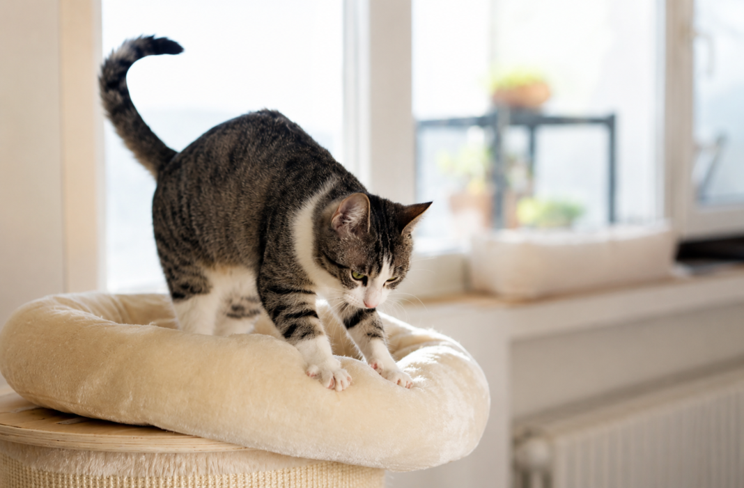 why does my cat knead