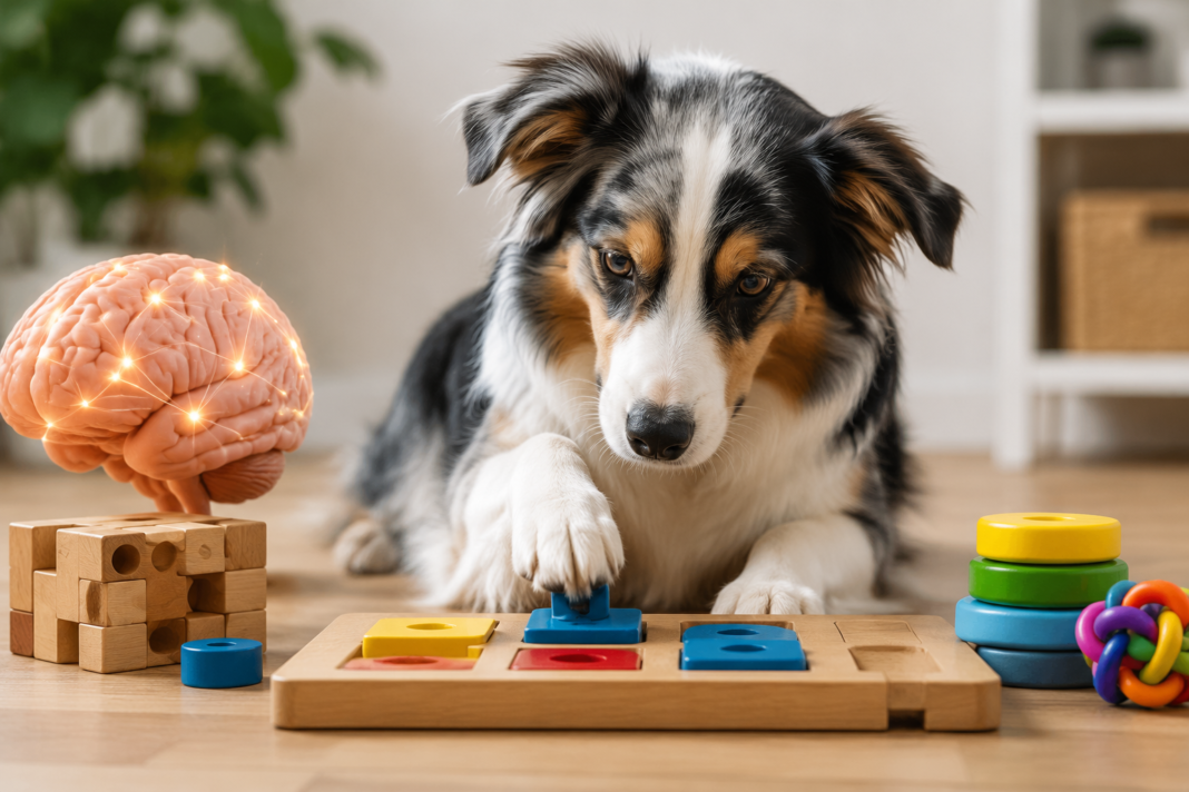 Brain training dog
